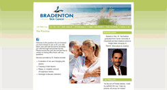 Desktop Screenshot of bradentonskincancer.com